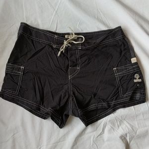 Water Girl sz 9/10 black shorts